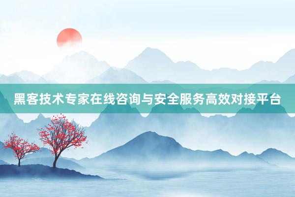 黑客技术专家在线咨询与安全服务高效对接平台